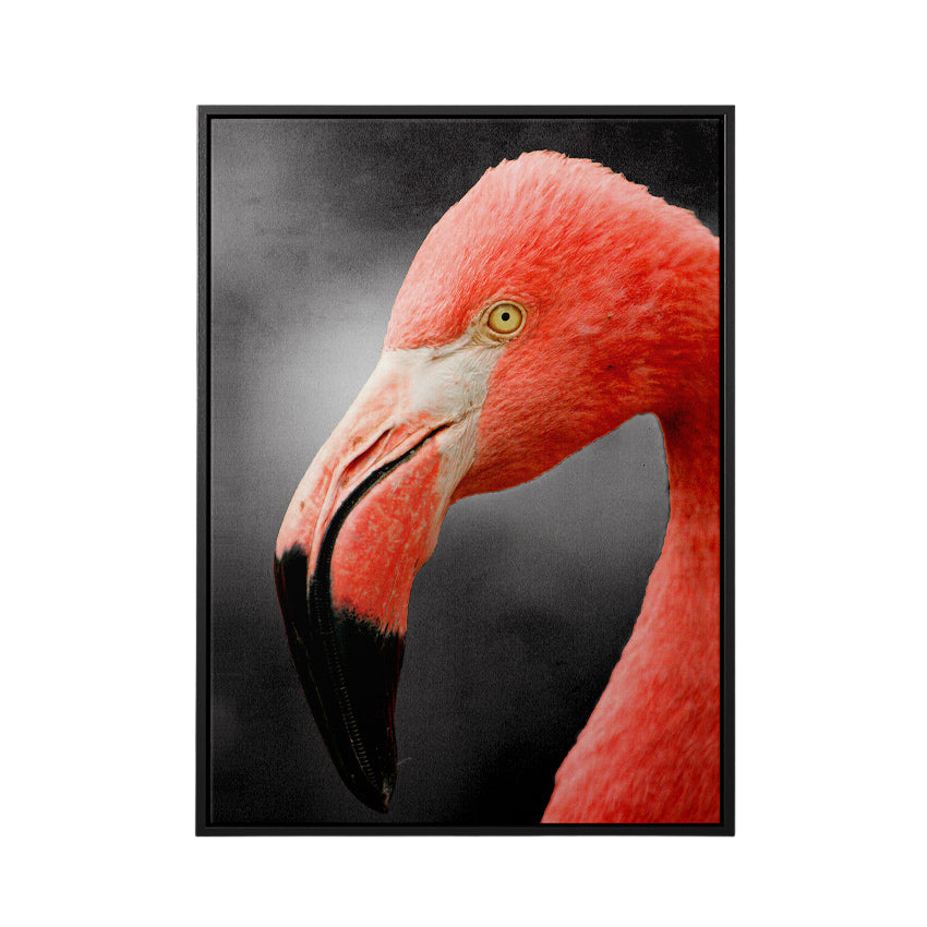 Discover Shop Flamingo Canvas Art, Pink Fabulous Flamingo Canvas Wall Art, Flamingo by Original Greattness™ Canvas Wall Art Print