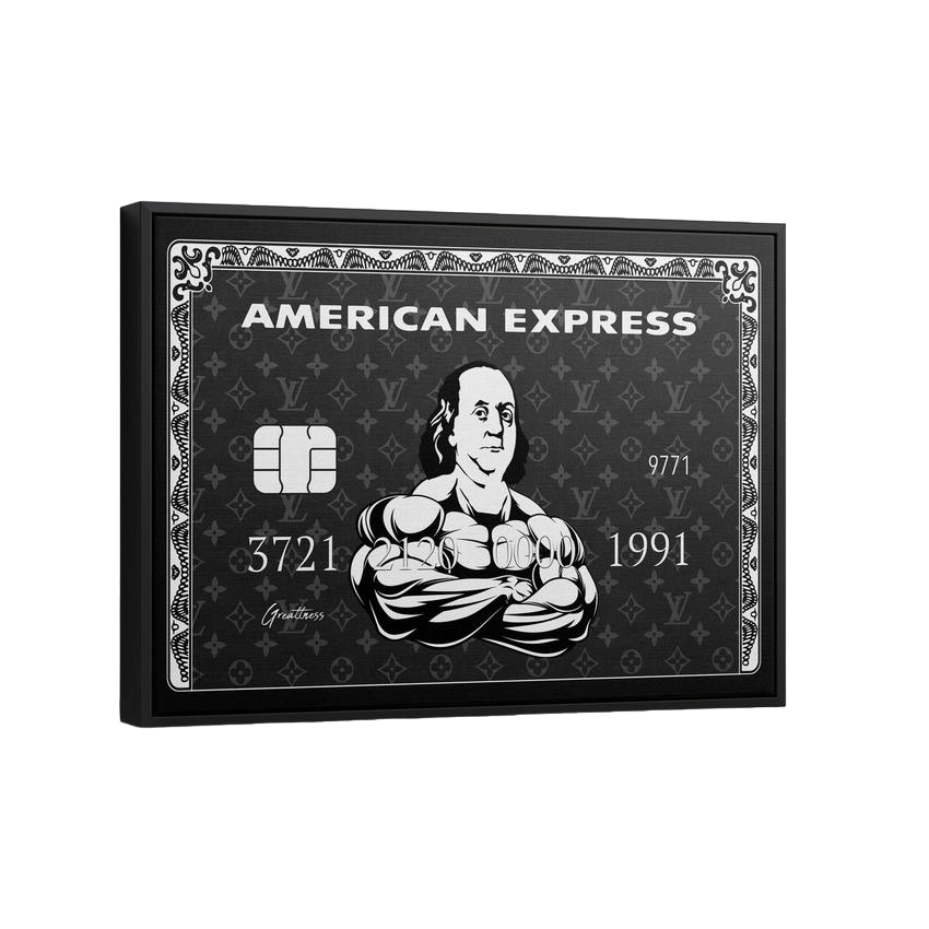 Discover Amex Money Canvas Art, Bennymex Canvas Art | American Express Art , BENNYMEX by Original Greattness™ Canvas Wall Art Print