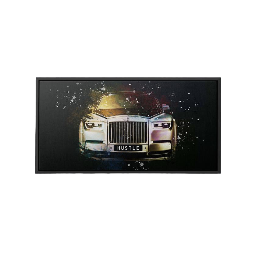 Discover Rolls Royce Cars Wall Art, Luxury Rolls Royce Phantom Wall Art, GOLD ROLLS by Original Greattness™ Canvas Wall Art Print