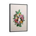Discover Motivational Botanical Canvas Art, Power Colorful Blooming Decor for Home & Office, POWER BLOOMING by Original Greattness™ Canvas Wall Art Print