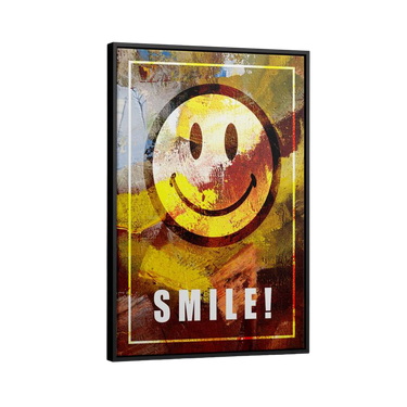 Discover Shop Smile Wall Art, Smile Art Happiness Motivational Canvas Wall Art, SMILE ART by Original Greattness™ Canvas Wall Art Print