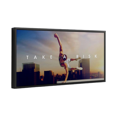Discover Motivational Canvas Art, Take The Risk - Best Office Motivational Wall Art, TAKE THE RISK OFFICE ART by Original Greattness™ Canvas Wall Art Print
