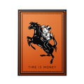 Discover Shop Luxury Canvas Art, Time is Money Luxury Hermes Monopoly Canvas Art, TIME IS MONEY by Original Greattness™ Canvas Wall Art Print