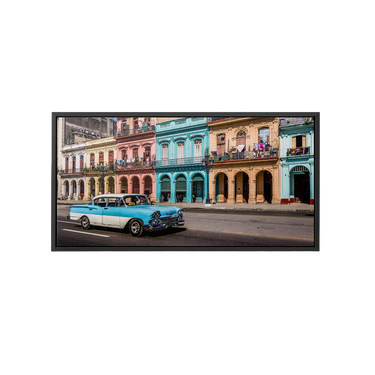 Discover Inspirational Havana Canvas Art, Havana Vibes - Cuba Havana Car Canvas Wall Art, Havana Vibes by Original Greattness™ Canvas Wall Art Print