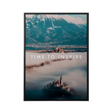 Discover Inspirational Office Wall Art, Time to Inspire, Landscape Photography Canvas Wall Art, Time to Inspire by Original Greattness™ Canvas Wall Art Print