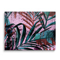 Discover Greattness Original, Abstract Oil Painting Wall Art, TROPICAL RAIN by Original Greattness™ Canvas Wall Art Print