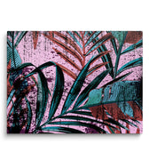 Discover Greattness Original, Abstract Oil Painting Wall Art, TROPICAL RAIN by Original Greattness™ Canvas Wall Art Print
