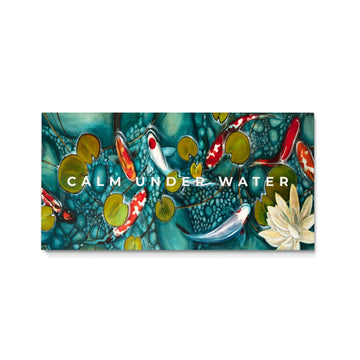 Discover Shop Fish Water Canvas Art, Calm Under Water - Modern Abstract Canvas Art Prints, CALM UNDER WATER by Original Greattness™ Canvas Wall Art Print