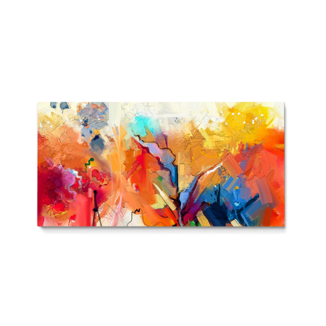 Discover Colorful Pastel Oil Painting Wall Art, Colorful up - Modern Abstract Pastel Canvas Art Prints, COLORFUL UP by Original Greattness™ Canvas Wall Art Print