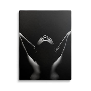 Discover Black Women Canvas Art, Women Secrets - Nude Body Inspirational Black Wall Art, The Women Secrets by Original Greattness™ Canvas Wall Art Print