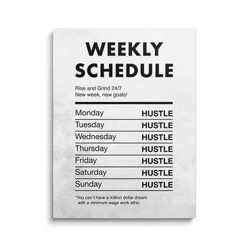 WEEKLY SCHEDULE