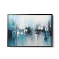 Discover Shop Abstract Canvas Art, Blue Brush Abstract Painting Canvas Art, BLUE BRUSH ABSTRACT by Original Greattness™ Canvas Wall Art Print