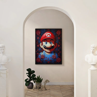 Discover Super Mario Canvas Art, Super Mario Luigi Louis Vuitton Canvas Art, SUPER MARIO VUITTON by Original Greattness™ Canvas Wall Art Print