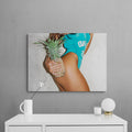 Discover Modern Photography Canvas Art, Modern Nude Female Form Inspirational Wall Art | Pineapple Feelings, Pineapple Feelings by Original Greattness™ Canvas Wall Art Print