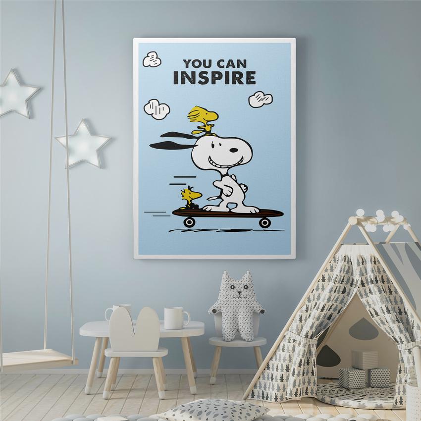 Discover Shop Kids Canvas Art, You can Inspire Children Room Canvas Art, YOU CAN INSPIRE by Original Greattness™ Canvas Wall Art Print