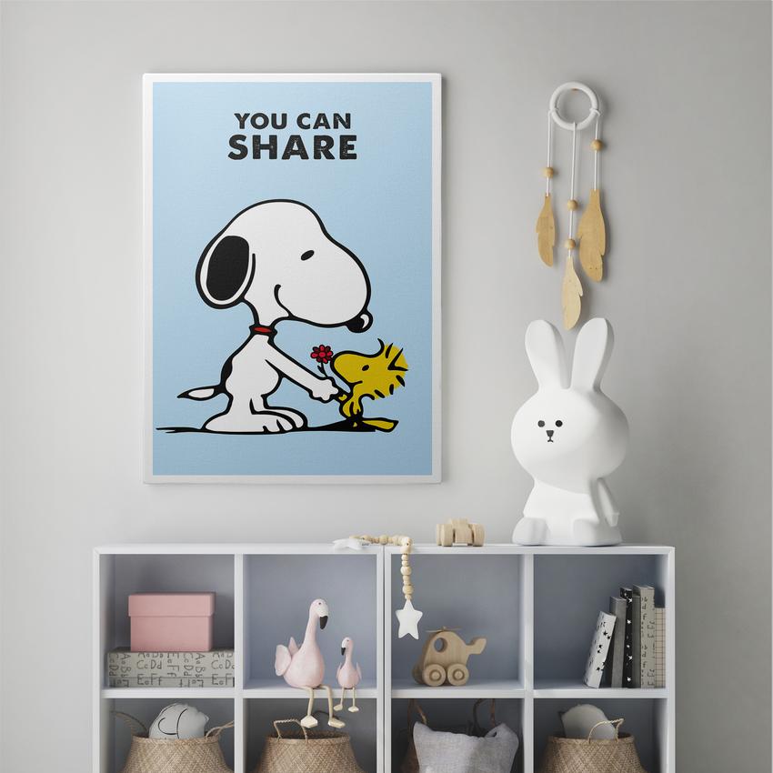 Discover Shop Kids Canvas Art, You can Share Kids Room Canvas Art, YOU CAN SHARE by Original Greattness™ Canvas Wall Art Print