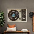 Discover Motivational Music Canvas Art, Vintage Music Player Motivational Canvas Art Print, NO MATTER MUSIC CANVAS by Original Greattness™ Canvas Wall Art Print