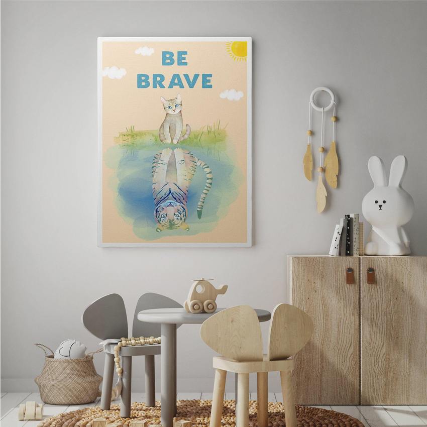 Discover Kids Canvas Wall Art, Kids be Great Bundle Prints | Motivational Canvas Set of 3 Art Pieces, BE GREAT BUNDLE FOR KIDS by Original Greattness™ Canvas Wall Art Print