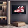 Discover Nike Air Canvas Wall Art, Nike Air Canvas Art - Sneaker Fashion Wall Art , FLIGHT by Original Greattness™ Canvas Wall Art Print