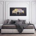 Discover Bugatti Motivational Canvas Art, Gold Bugatti - Sport Car Vehicle Wall Art Paint, GOLD Bugatti by Original Greattness™ Canvas Wall Art Print