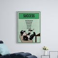 Discover Monopoly Card Canvas Art, The Game Plan Bundle | Motivational Set of 3 Art Pieces, THE GAME PLAN BUNDLE by Original Greattness™ Canvas Wall Art Print