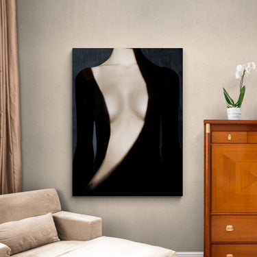 Discover Shop Sexy Women Canvas Art, Nude Women Body Black and White Wall Art, Victoria Secret by Original Greattness™ Canvas Wall Art Print