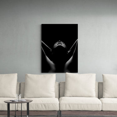 Discover Black Women Canvas Art, Women Secrets - Nude Body Inspirational Black Wall Art, The Women Secrets by Original Greattness™ Canvas Wall Art Print
